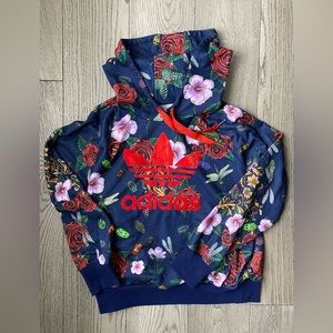 Women's Adidas Floral Printed Hoody